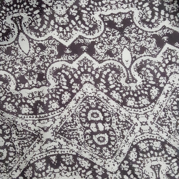 LUCKY BRAND XS 100% Silk Sleeveless Floral Blouse - Picture 6 of 6